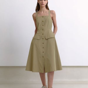 [퍼블리카엑스] ELFNA DRESS, CAMEL 겨자색 PXFAOP04CM