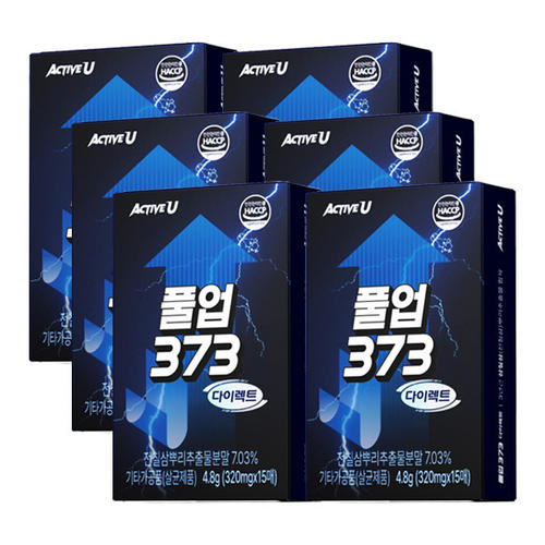 <b>액티브유</b> 풀업 373 다이렉트 필름형 320mgX15매X6박스