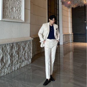 45010 404 프리미엄 린넨 데일리 정장