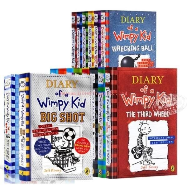 BAOFOUR Diary of a wimpy kid 영어원서 16권세트 윔피키드 음원지원