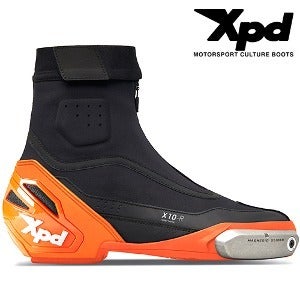 Xpd부츠S110 X10-R SHORT BOOTS - black/orange(087) -