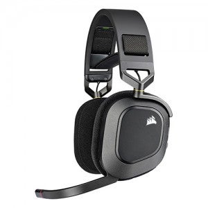 CORSAIR HS80 RGB WIRELESS 게이밍 헤드셋 (블랙, 정품)