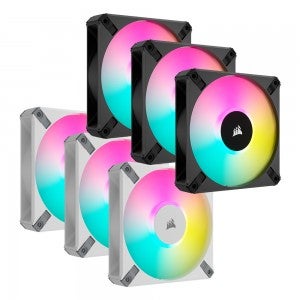 CORSAIR iCUE AF120 ELITE RGB WHITE (3PACK)