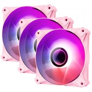 darkFlash 인피니티8 ARGB 3PACK (핑크)