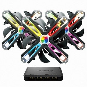 잘만 ZM-SF120 ARGB (3PACK/Controller)