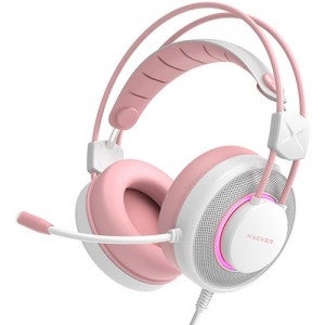 앱코 N800 PINK 가상 7.1 진동 게이밍 헤드셋