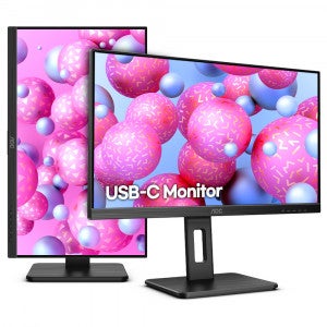 알파스캔 AOC 24P2C USB-C 75 프리싱크 높낮이 무결점