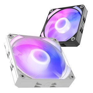 앱코 엣지 듀얼 140 ARGB 스마트쿨링 (BLACK)