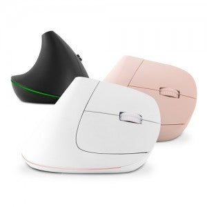 한성컴퓨터 VM100 V2 OfficeMaster 무선 버티컬마우스 (핑크)