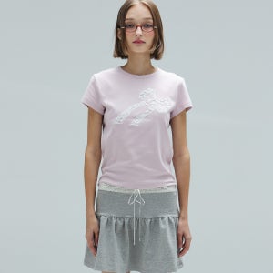 [디어스토커] MIA LACE APPLIQUE T - PINK 5003548974