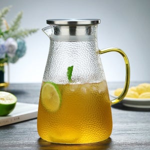 (로하티) 해머글라스 내열유리 물병 냉장고 워터저그