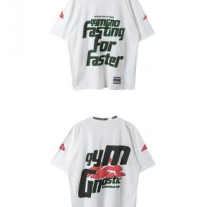 RRR123 RIVINGTON Roi Rebis 넥라인 프린팅 그래피티 라운드 반팔 티셔츠 [스트릿 편집샵 람스]