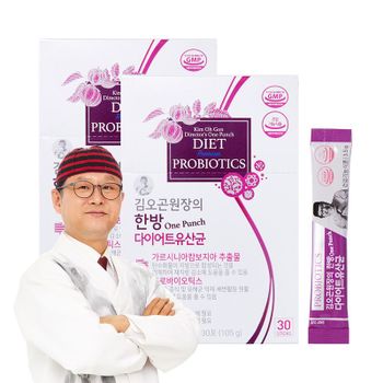 김오곤원장의 한방  <b>유산균</b> (<b>2B</b>/60포)[34222254]