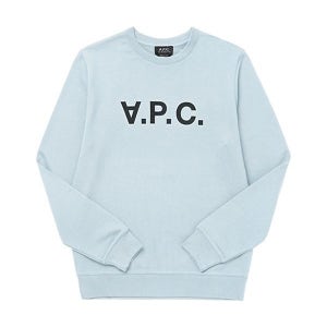 아페쎄 로고 크루넥 스웨트 COFAX H27378 IAB LIGHT BLUE 남성 맨투맨 77686787