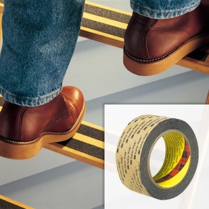 미끄럼방지 테이프 일반용 (검정/50mm X 5m)