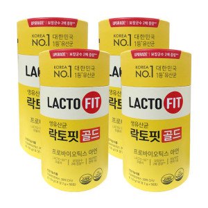 락토핏 종근당 락토핏 생유산균 골드 5X 2g x 50포_4박스 -디카라이프-