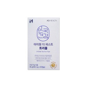 안국건강 안국건강 아이원 더 퍼스트 트리플 600mg 60캡슐/mj