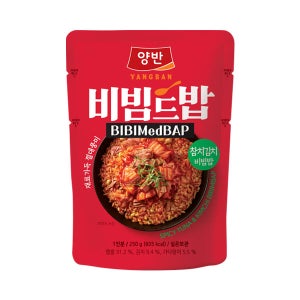 동원 양반 비빔드밥 참치김치 비빔밥 (포켓) 250g x 10개