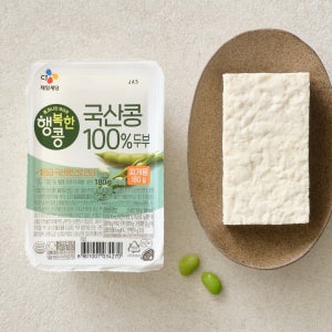 행복한콩 국산콩100% 두부 찌개용 180g
