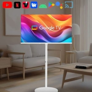 중소바이미 TV 세트,스마트 이동식 스탠드 삼탠바이미 FHD UHD HD 24인치 27인치 32인치 40인치 43인치