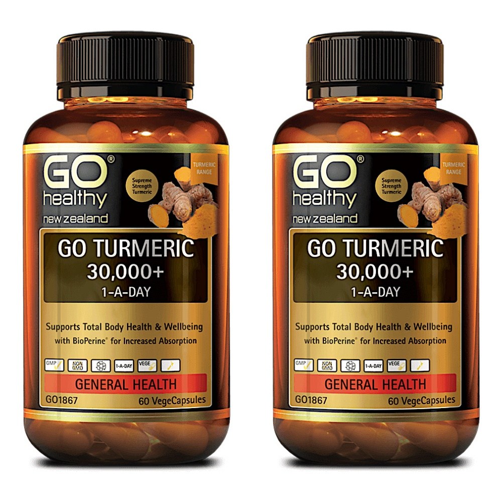 <b>고헬씨</b> 터메릭 <b>GO Healthy</b> Turmeric 30000+  2개  60정