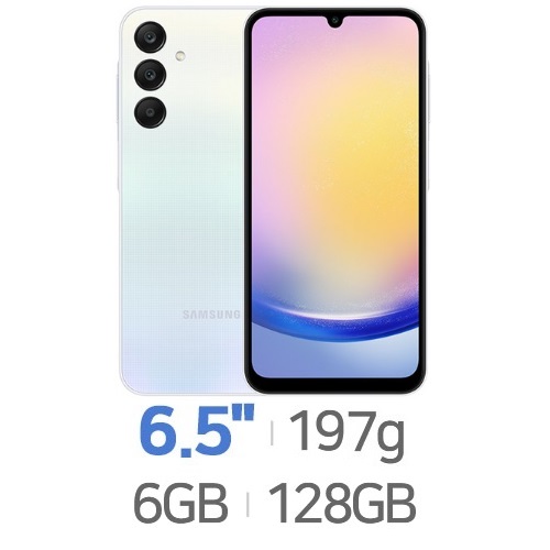 갤럭시 A25 5G 듀얼유심 8램+256GB 블루 자급제 공기계