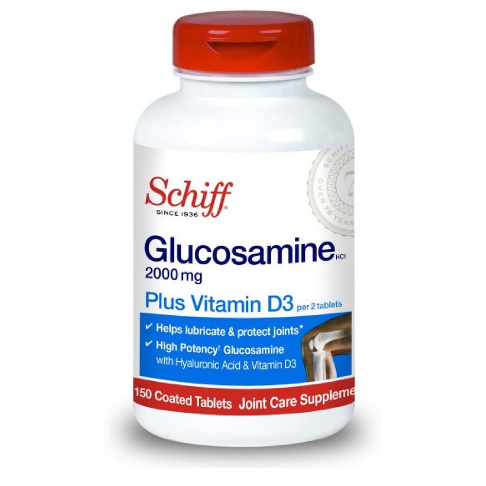 <b>쉬프</b> 글루코사민 <b>비타민D3</b> 2000mg 150정 Glucosamine 2000mg with <b>Vitamin D3</b>  1개