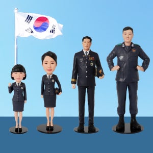 경찰, 소방관, 교도관 3D 맞춤 피규어제작!, 지코피규어