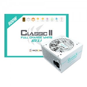 마이크로닉스 Classic II 풀체인지 800W 80PLUS브론즈 ATX3.1 화이트