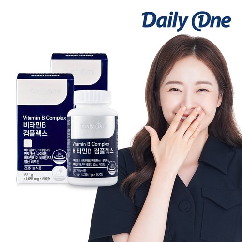 데일리원 <b>비타민</b>B 컴플렉스 2통