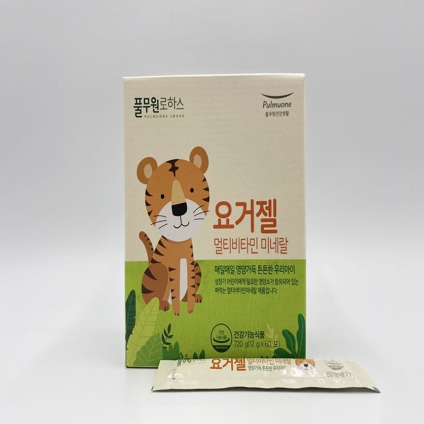 <b>풀무원로하스</b> 요거젤 2개월분 어린이 멀티<b>비타민</b>(멀티<b>비타민</b> 7일분 서비스)  720g  1개