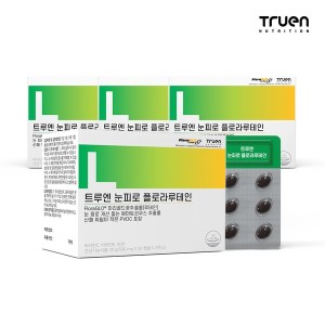 <b>트루엔</b> <b>트루엔</b> 눈피로 플로라<b>루테인</b> 60캡슐X4박스