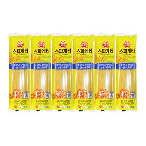 오뚜기 오뚜기 프레스코 스파게티 500g 6개 터키산 파스타 면