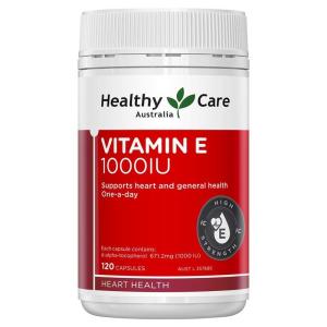 헬시 케어 <b>Vitamin</b> E 1000IU 120capsule 3pack