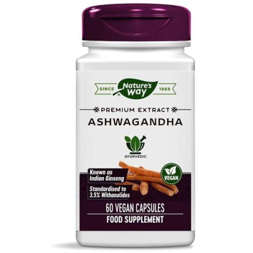 Nature’s Way - Ashwagandha, 60 채소 캡