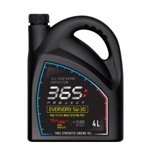 365프로젝트 엔진오일 5W30 4L