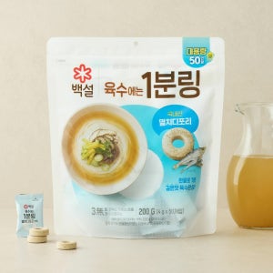 백설 멸치디포리 육수에는 1분링 200g