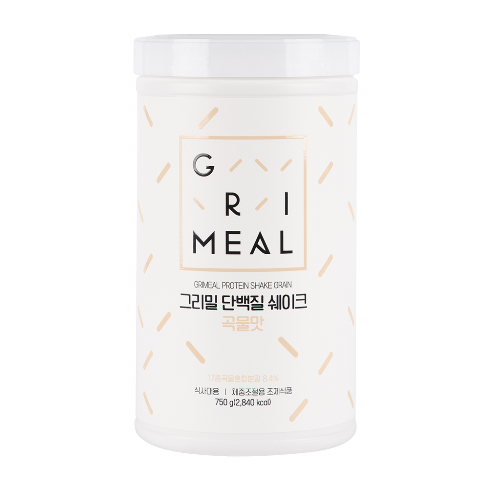 <b>그리밀 단백질</b>쉐이크 곡물맛  750g  1개