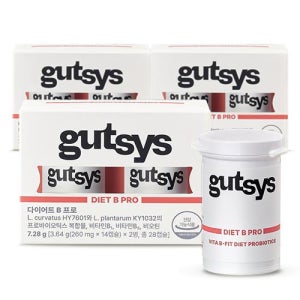 대상웰라이프 gutsys 것시스 다이어트 B 프로 (260 mgx28캡슐)X3 /84일분 포켓유산균 캡슐 다이어트