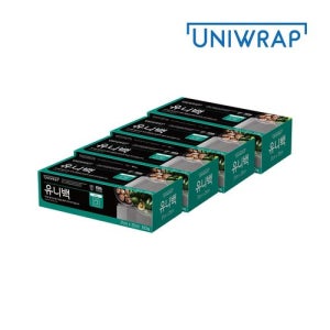 [위주][유니랩]위생백 소형 100매 X 4개(17x25cm)_TEP100061_4 [갤러리아]