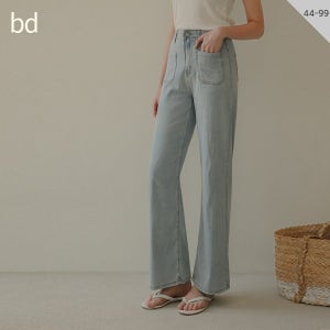 by-D PB30518 아이스 쿨 포켓 텐셀 세미와이드 진