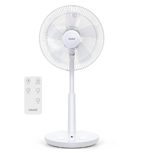 한경희생활과학 초미세풍 발터치 리모컨 선풍기 HAAN-HDC230 화이트 14인치 5엽날개 저소음 스탠드형  아기바람 무소음 가정용 유선 서큘레이터 조용한 완전 분석: 스펙·후기·추천 여부
