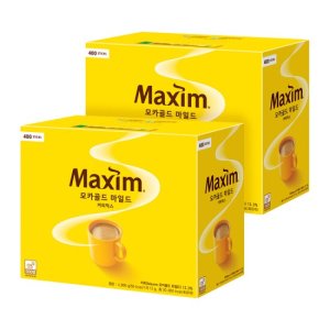 맥심 모카골드 마일드 400T 2개 / 대용량 커피믹스