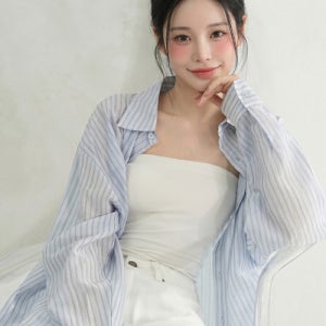 [비바셔스] Cencel See-Through Classic Shirt - 7COL VV41SH01