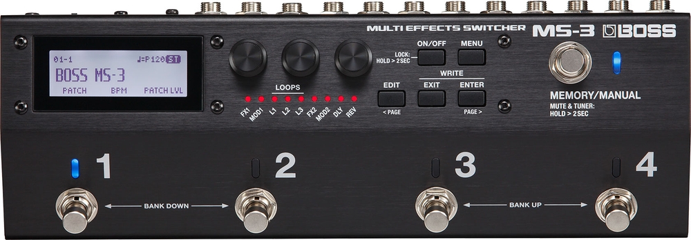 BOSS Multi Effects Switcher 보스 멀티 이펙터 스위처 1개 BOSSMS-3