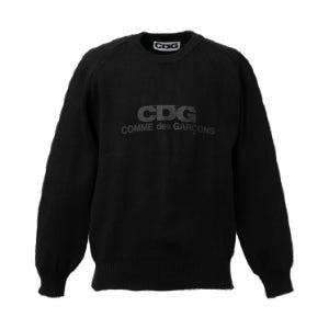 꼼데가르송 CDG 라운드넥 스쿨 풀오버 블랙 SZ N009 051 1