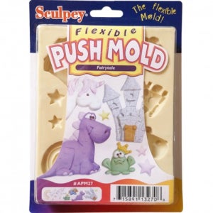 12500 스컬피 클레이몰드 고무몰드 - 궁전 Fairytale JSAPM27