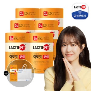 [증정행사] 락토핏 코어 6통+본품 30일분+쇼핑백 2개