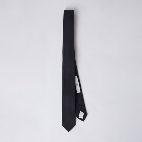 [24/7 시리즈] WOOLEN SLIM TIE BLACK (247)