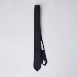 [24/7 시리즈] WOOLEN SLIM TIE BLACK (247)